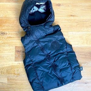 nununu down vest size 2/3y